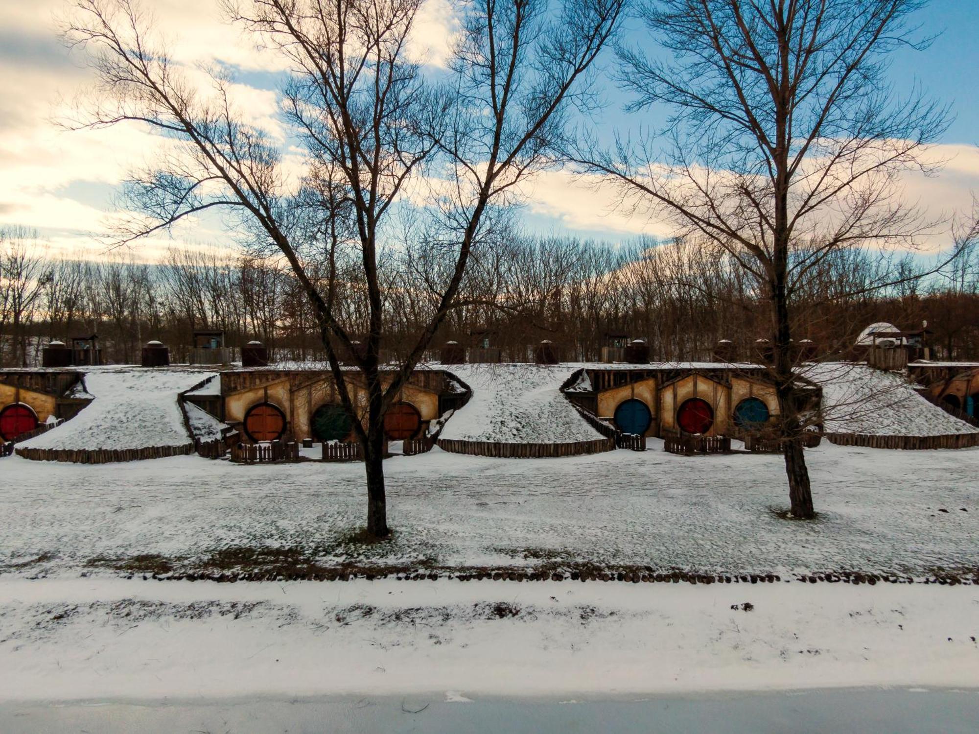Bucka-Lak Aparthotel Szabolcsveresmart Bagian luar foto